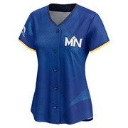 Jair Camargo Women's Minnesota Twins 2024 City Connect Jersey - Royal Limited