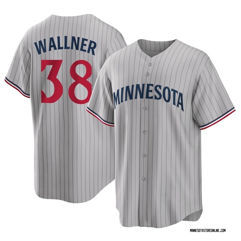 Matt Wallner Men's Minnesota Twins Road Jersey - Gray Replica