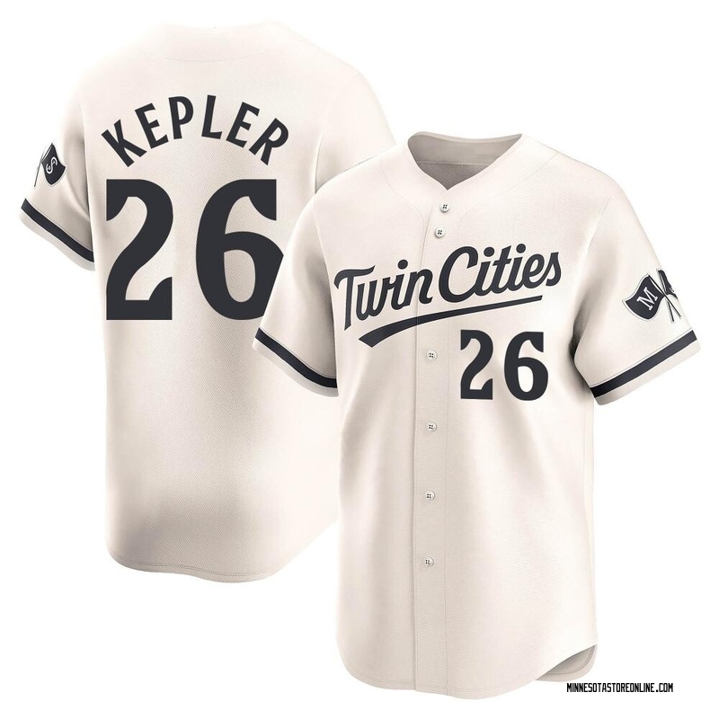 Max Kepler Men's Minnesota Twins Alternate Jersey - Cream Limited