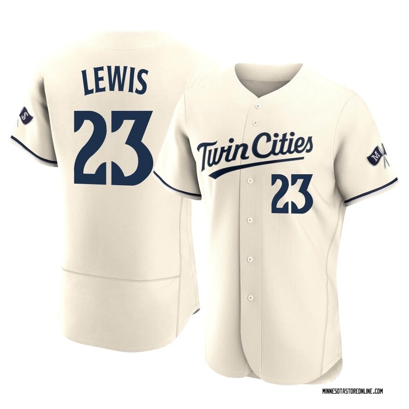 Royce Lewis Men's Minnesota Twins Alternate 2023 Jersey - Cream Authentic