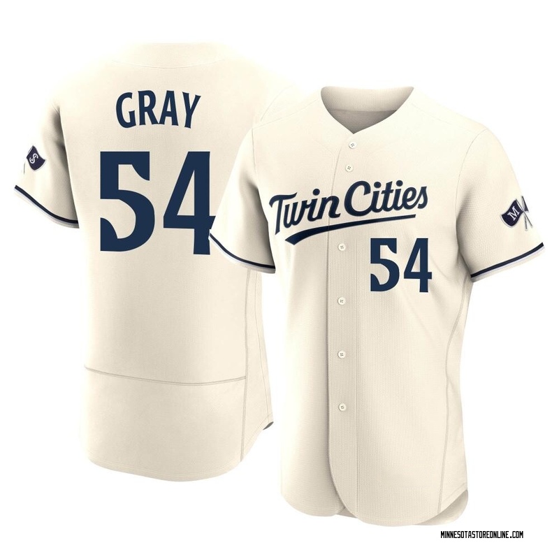 Sonny Gray Minnesota Twins Home White Baseball Player Jersey — Ecustomily